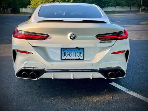 White 2019 BMW M850 i xDrive
