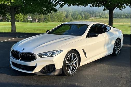 White 2019 BMW M850 i xDrive