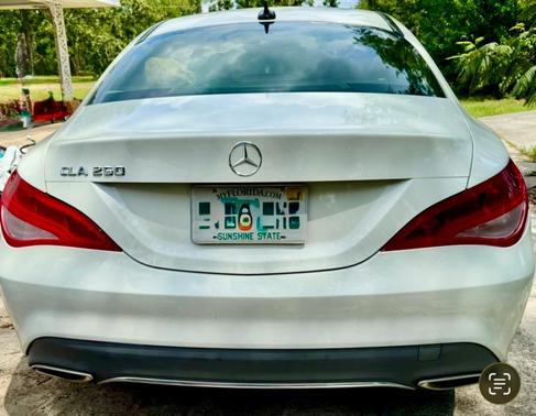 White 2017 Mercedes-Benz CLA 250 Base