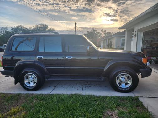 Black 1996 Toyota Land Cruiser Base