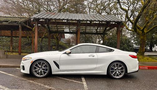 White 2019 BMW M850 i xDrive
