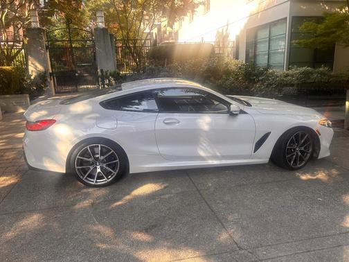 White 2019 BMW M850 i xDrive