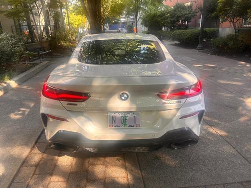 White 2019 BMW M850 i xDrive