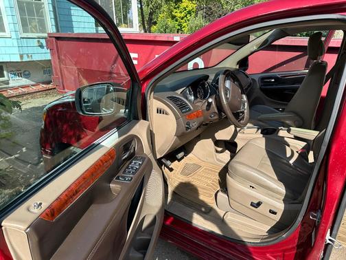 Red 2013 Chrysler Town & Country Touring-L