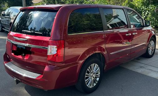 Red 2013 Chrysler Town & Country Touring-L