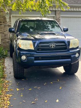 Blue 2006 Toyota Tacoma Double Cab