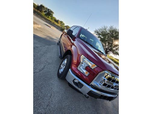 Red 2016 Ford F-150 XLT