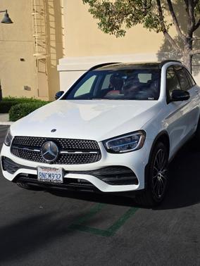 White 2020 Mercedes-Benz GLC 300 4MATIC