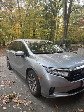 Gray 2022 Honda Odyssey EX-L