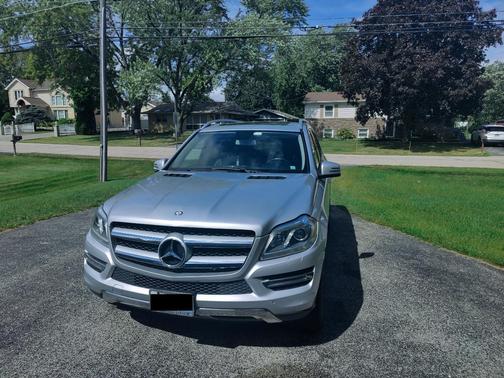 Silver 2013 Mercedes-Benz GL-Class GL 450 4MATIC