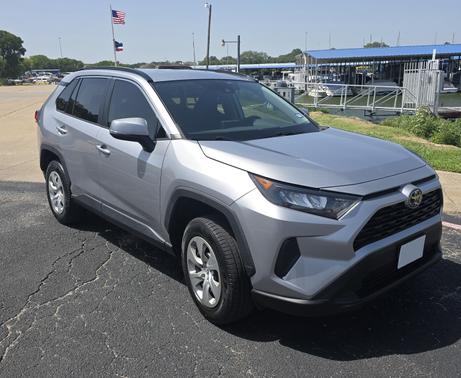 Silver 2021 Toyota RAV4 LE