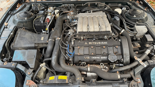 Green 1993 Mitsubishi 3000GT VR-4