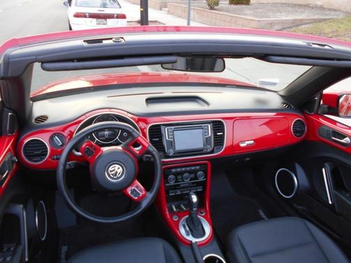 Red 2017 Volkswagen Beetle 1.8T SE