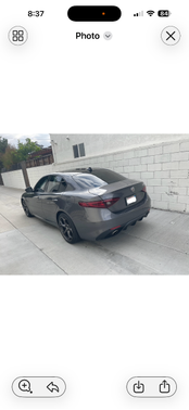Gray 2019 Alfa Romeo Giulia Ti