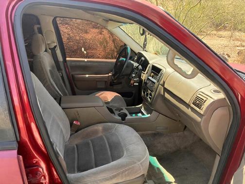 Red 2004 Ford Explorer XLT Sport