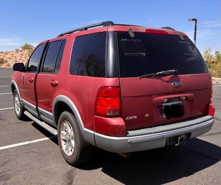 Red 2004 Ford Explorer XLT Sport