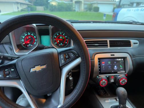Red 2015 Chevrolet Camaro 1LS