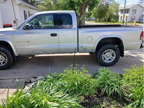 Silver 2001 Dodge Dakota SLT Club Cab
