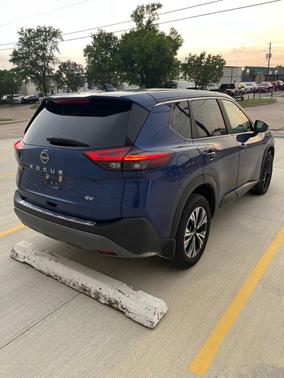 Blue 2023 Nissan Rogue SV