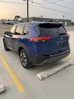 Blue 2023 Nissan Rogue SV