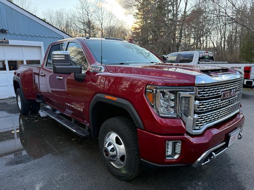 Red 2020 GMC Sierra 3500 Denali