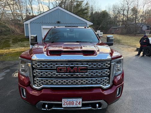 Red 2020 GMC Sierra 3500 Denali