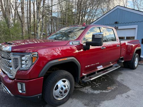 Red 2020 GMC Sierra 3500 Denali