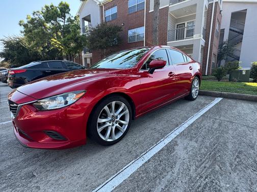 Red 2016 Mazda Mazda6 i Touring