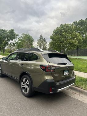 Green 2020 Subaru Outback Touring