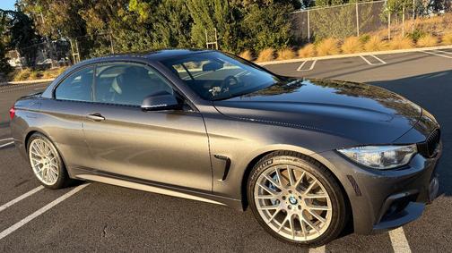 Gray 2015 BMW 435 i