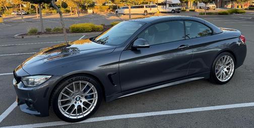 Gray 2015 BMW 435 i