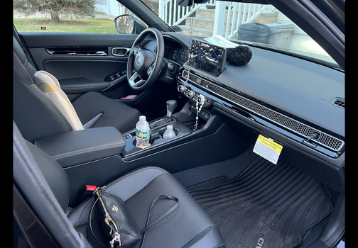 Black 2025 Honda Civic Hybrid Sport Touring