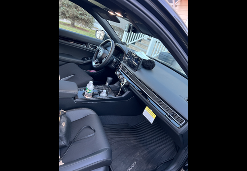 Black 2025 Honda Civic Hybrid Sport Touring