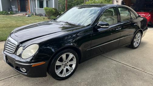 Black 2009 Mercedes-Benz E-Class E 350 4MATIC