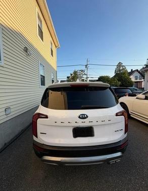 White 2021 Kia Telluride EX