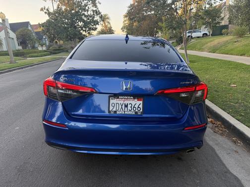 Blue 2022 Honda Civic Sport