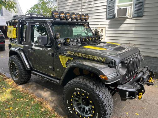 Gray 2021 Jeep Wrangler Rubicon