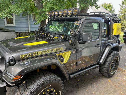 Gray 2021 Jeep Wrangler Rubicon