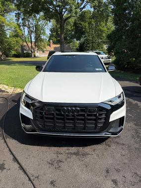 White 2022 Audi SQ8 4.0T Prestige