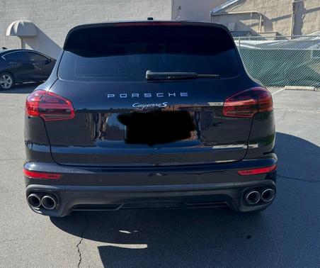 Black 2017 Porsche Cayenne Cayenne S
