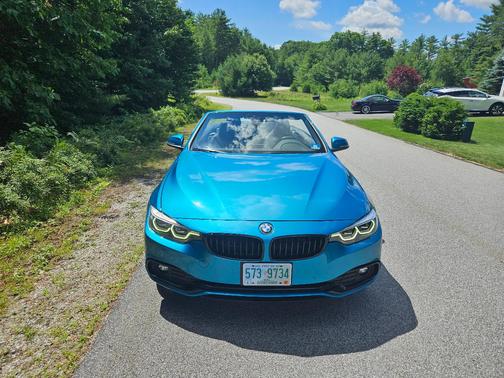Blue 2020 BMW 430 i