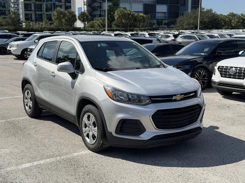 Silver 2017 Chevrolet Trax LS