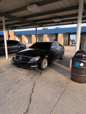 Black 2012 Mercedes-Benz C-Class C 350