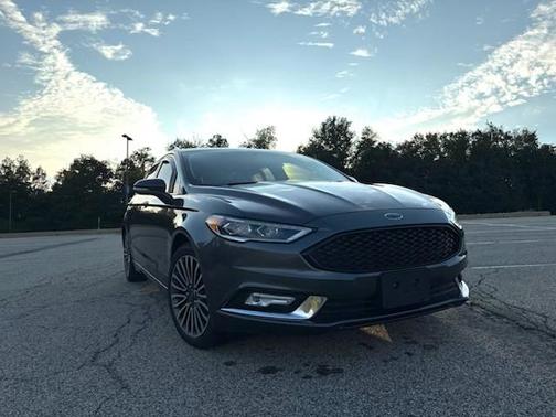 Gray 2018 Ford Fusion Titanium