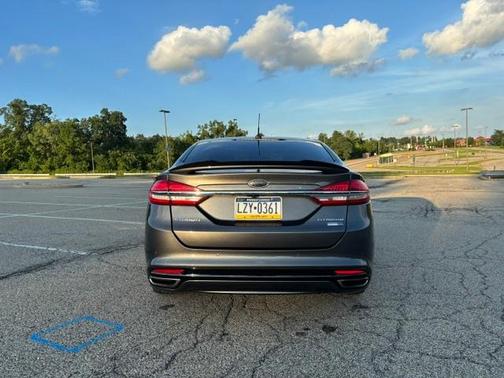 Gray 2018 Ford Fusion Titanium
