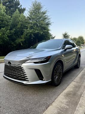Silver 2026 Lexus RX 450h+ Luxury