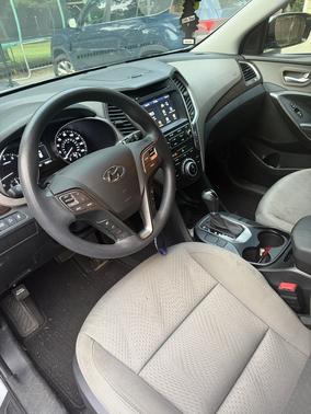 Silver 2017 Hyundai Santa Fe Sport 2.4L