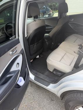 Silver 2017 Hyundai Santa Fe Sport 2.4L