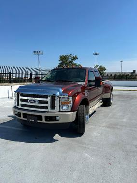 Brown 2008 Ford F-450 Lariat Crew Cab Super Duty