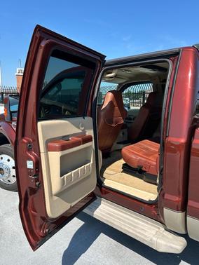Brown 2008 Ford F-450 Lariat Crew Cab Super Duty